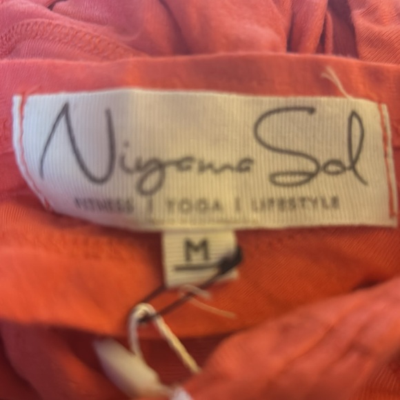 NWT Niyama Sol Yoga Drape Tank Orange/ Med-L-XL - Picture 4 of 6